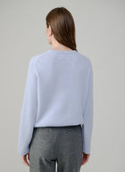  Cashmere Ribbed Crew Neck Pullover by FTC Cashmere at Andrews 