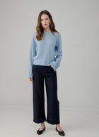 Cashmere Ribbed Cuff Sweater by FTC Cashmere at Andrews