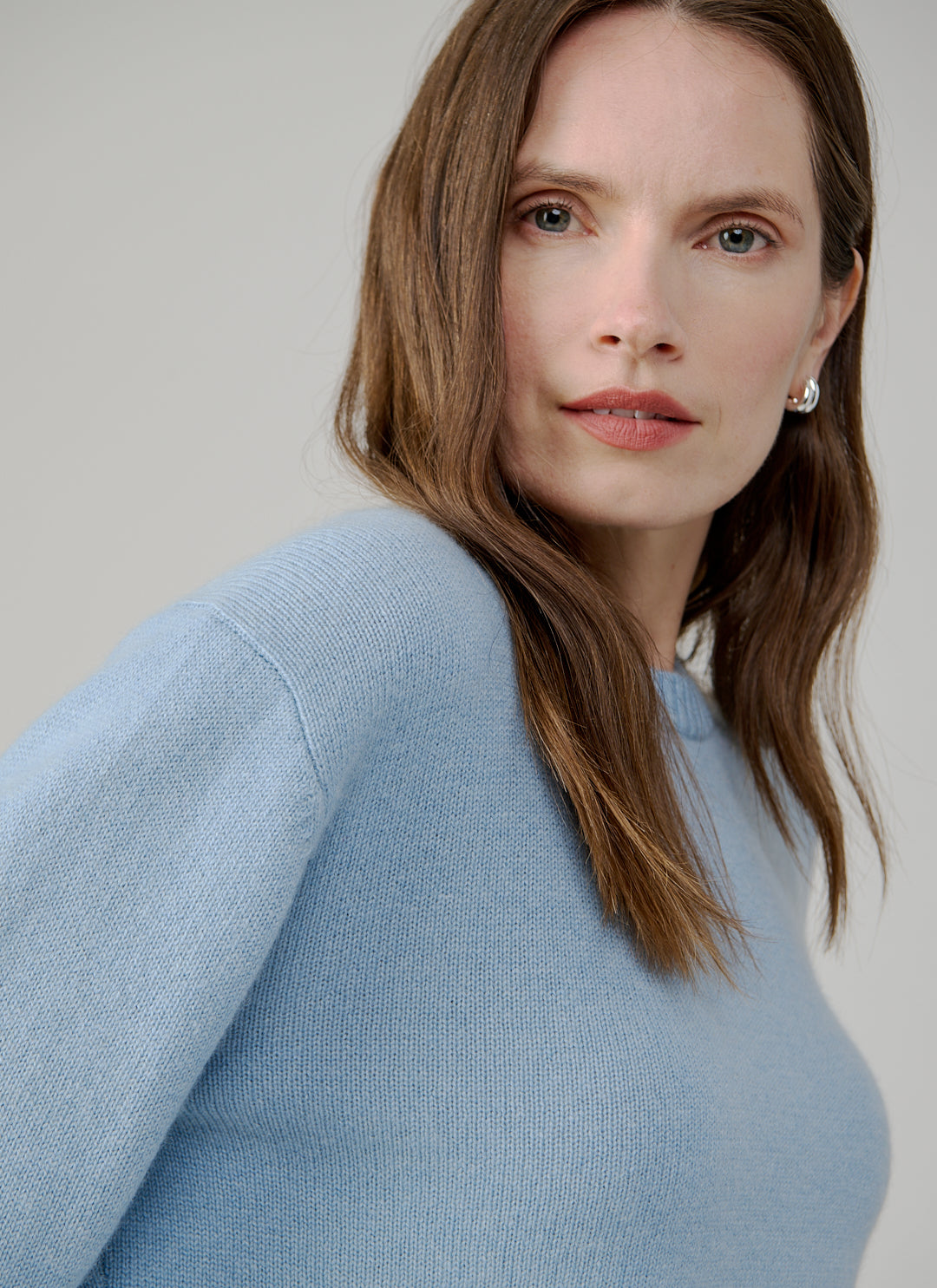 Cashmere Ribbed Cuff Sweater by FTC Cashmere at Andrews