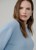 Cashmere Ribbed Cuff Sweater by FTC Cashmere at Andrews