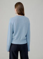 Cashmere Ribbed Cuff Sweater by FTC Cashmere at Andrews