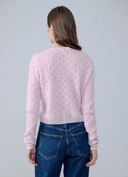  Fancy Stitch Cashmere Crew Neck Pullover by Autumn Cashmere at Andrews 