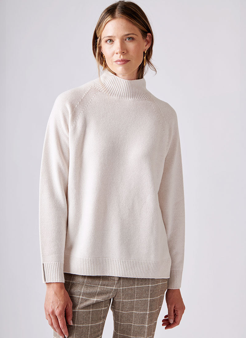 Peserico Wool and Silk Oversized Sweater