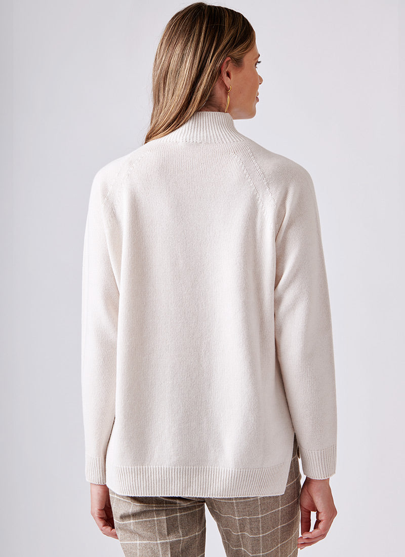 Peserico Wool and Silk Oversized Sweater