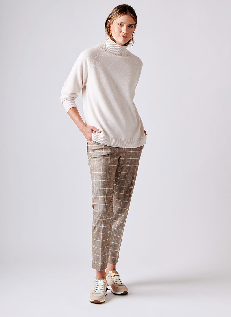 Peserico Wool and Silk Oversized Sweater