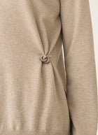 Knot Detail Turtleneck