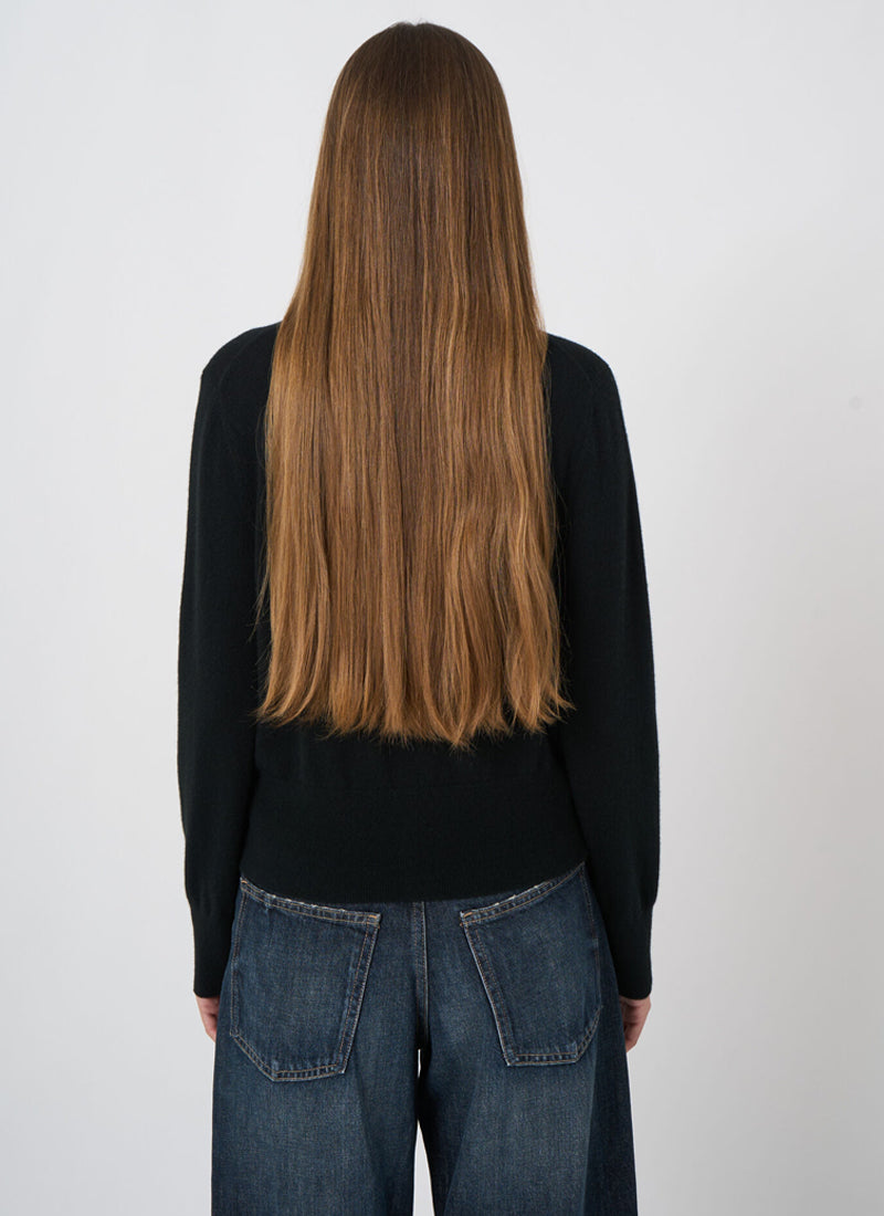 Organic Cashmere Knit Cardigan