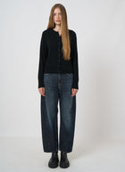 Organic Cashmere Knit Cardigan