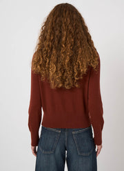 Organic Cashmere Knit Cardigan