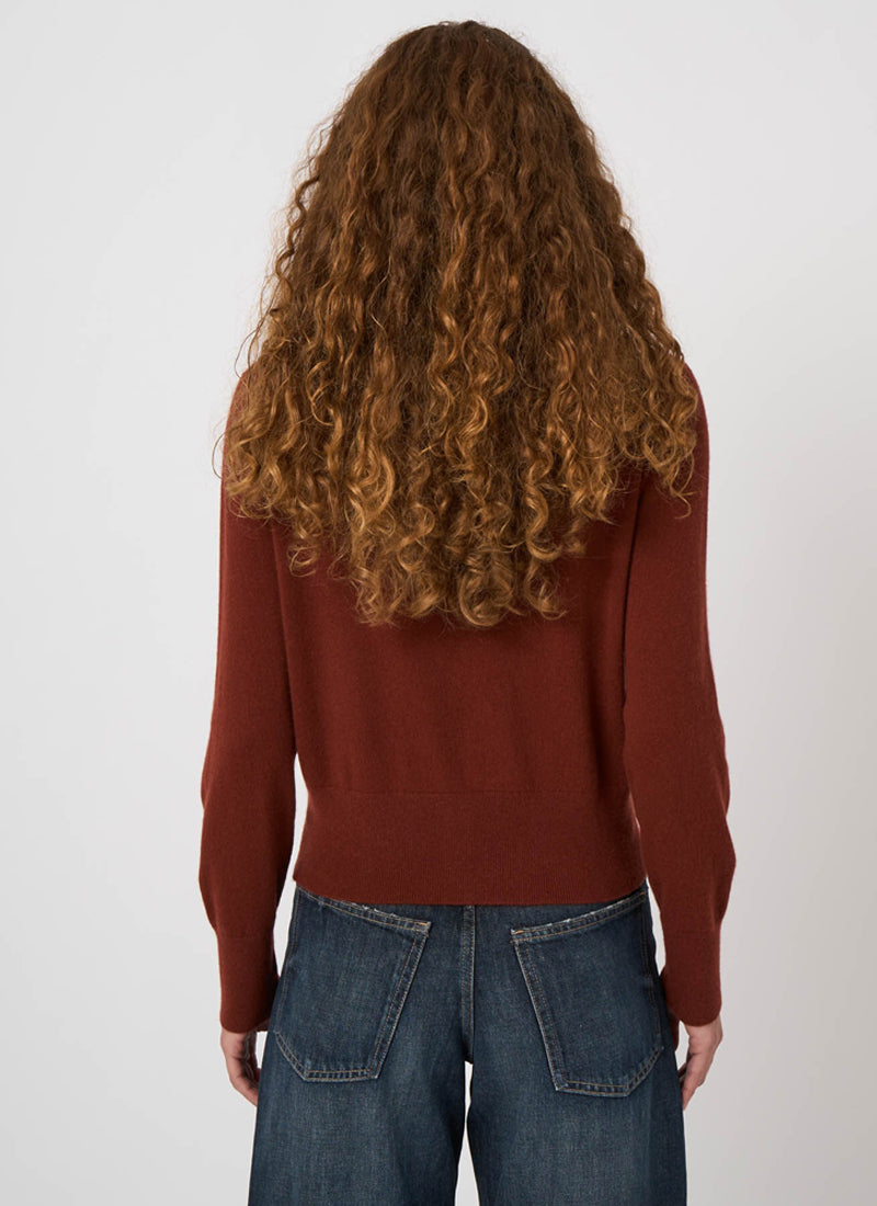 Organic Cashmere Knit Cardigan
