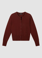 Organic Cashmere Knit Cardigan