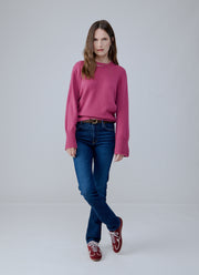 Cashmere Ribbed Cuff Sweater by FTC Cashmere at Andrews