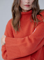  Cashmere Ribbed Highneck&nbsp;Pullover by FTC Cashmere at Andrews 