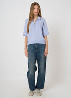 Cashmere Zip Collar Pullover