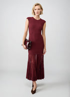Giselle Sheer Hem Maxi Dress