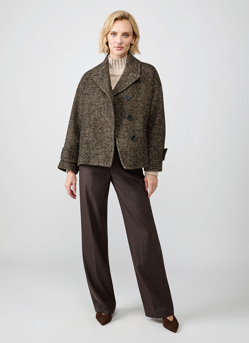 Antonelli Verga Herringbone Jacket