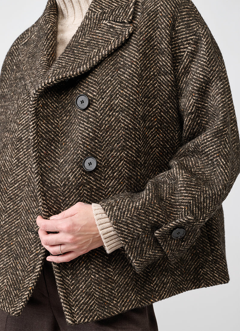 Antonelli Verga Herringbone Jacket
