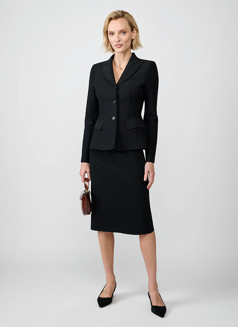 Dahlia 3 Button Fitted Jacket