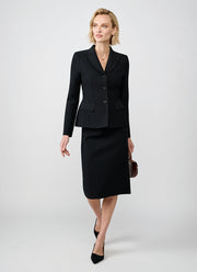 Dahlia 3 Button Fitted Jacket