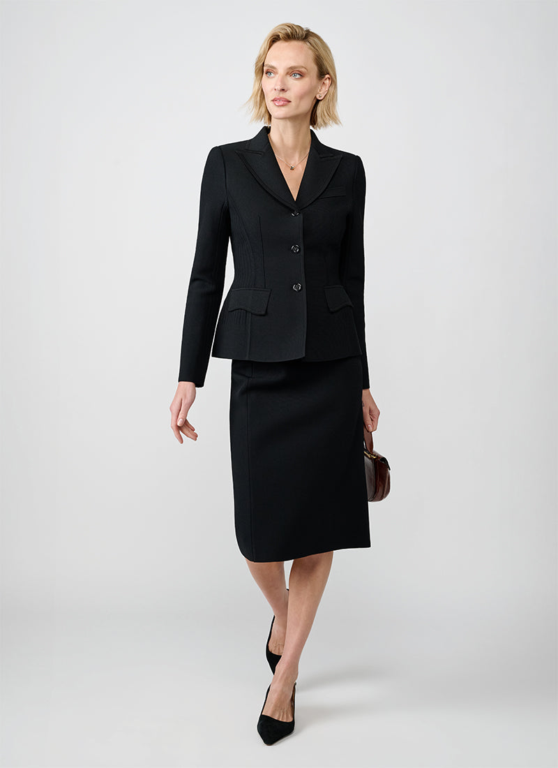 Dahlia 3 Button Fitted Jacket