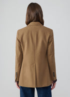 Boyfriend Light Fleece 1 Button Blazer
