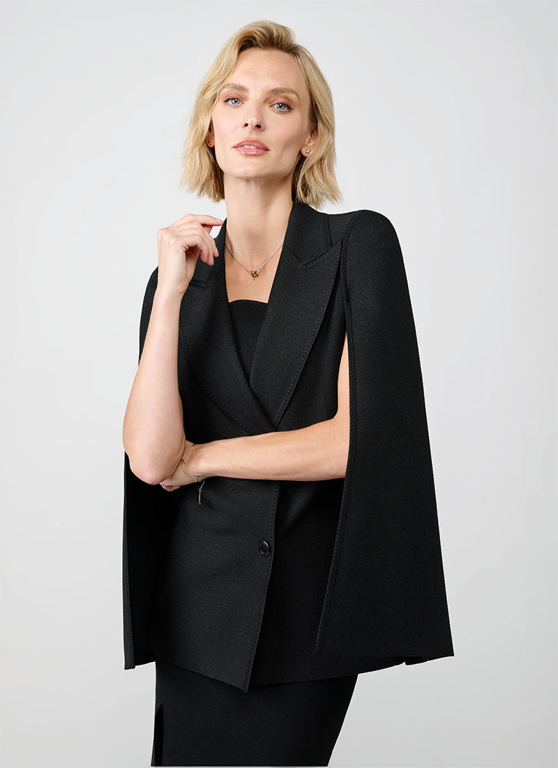 Juna Cape-effect Tailored Jacket