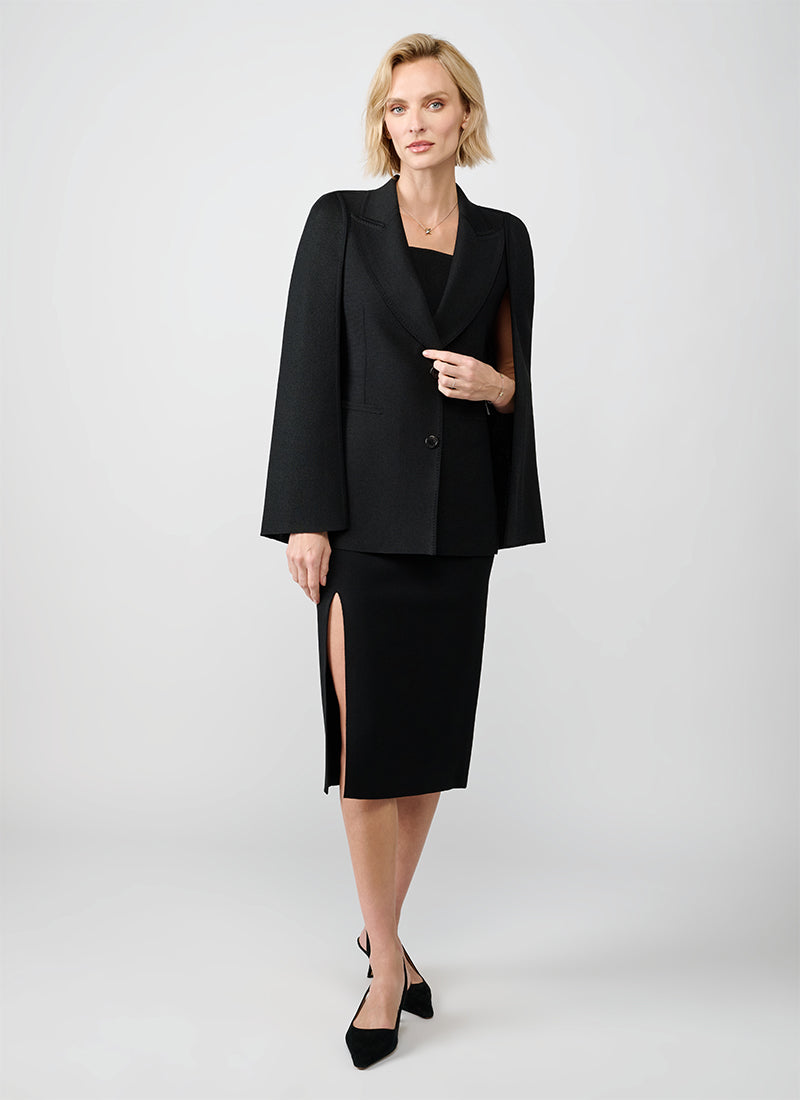 Juna Cape-effect Tailored Jacket