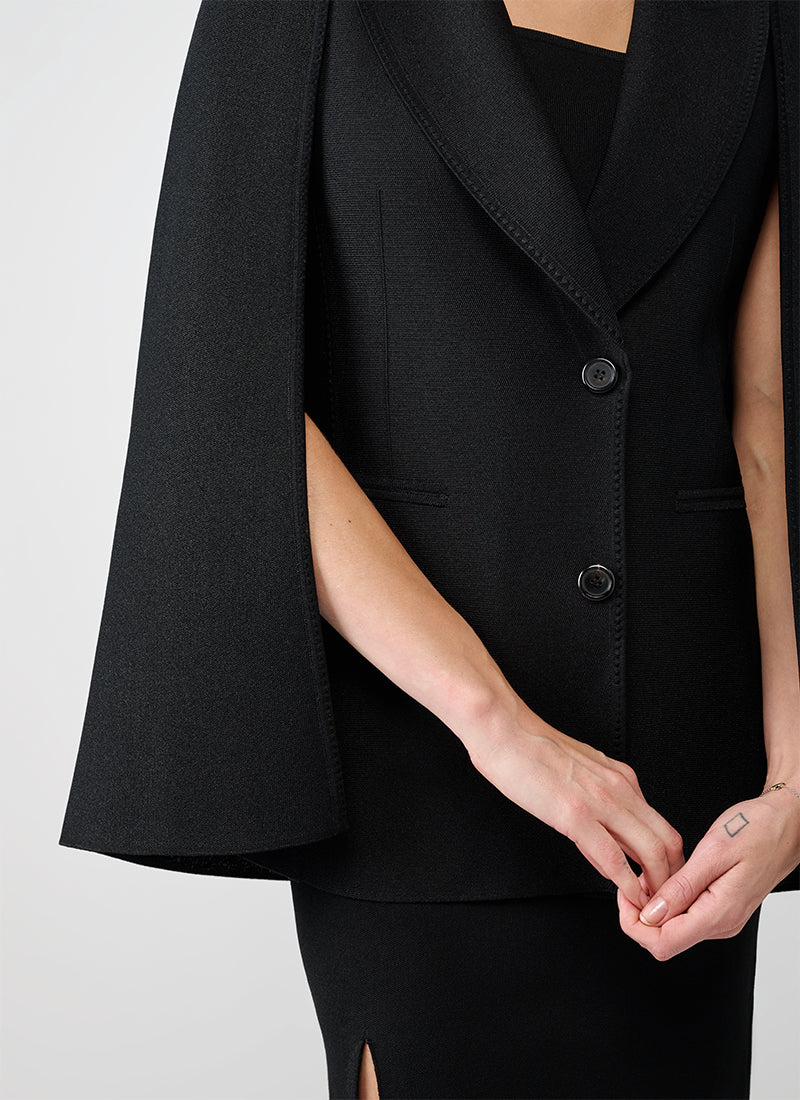 Juna Cape-effect Tailored Jacket