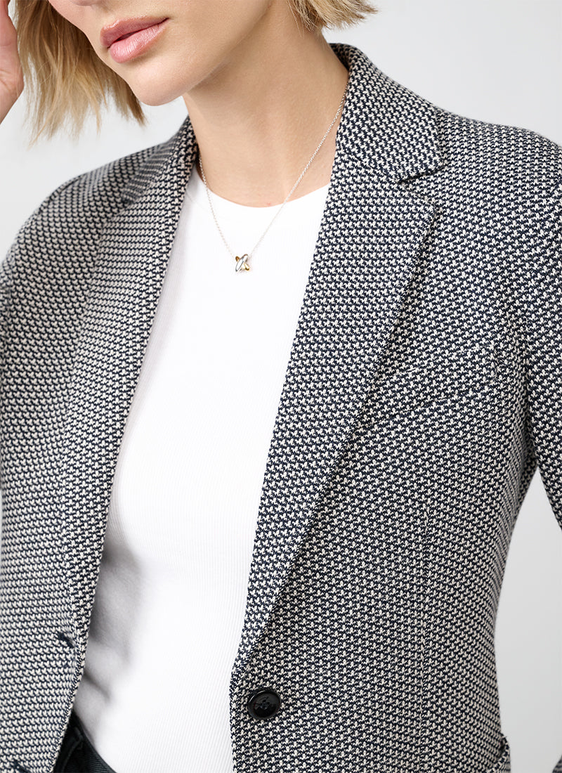 Giacca Popcorn Slim Fit Blazer