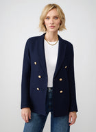 Double Breast Jersey Blazer