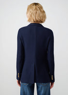 Double Breast Jersey Blazer