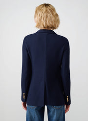 Double Breast Jersey Blazer