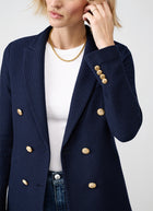 Double Breast Jersey Blazer