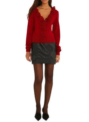 3D Flowers Knit Cardigan