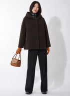 Boucle Hooded Jacket