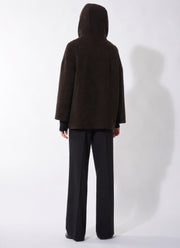 Boucle Hooded Jacket