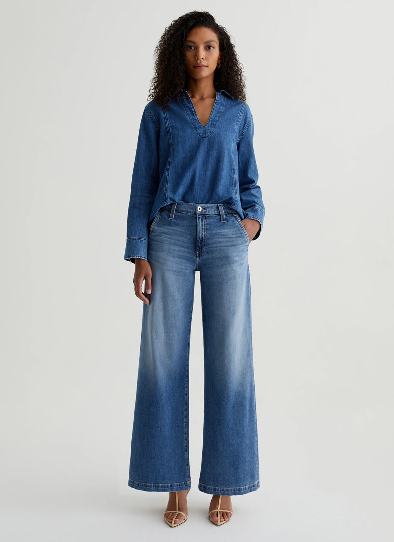 AG Jeans Stella Wide Leg Jeans