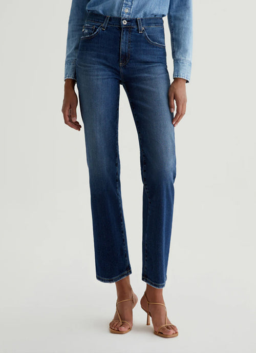 AG Jeans Brinley Straight Leg Crop Jeans