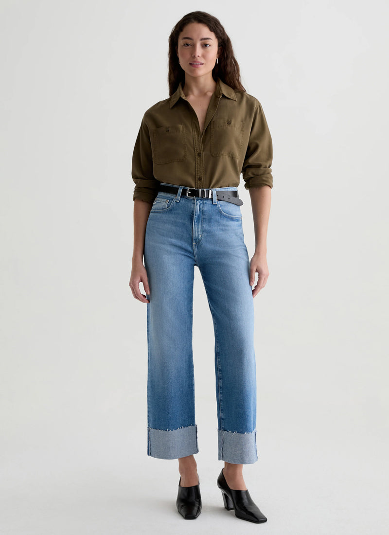 AG Jeans Kora Ankle Wide Leg Jeans