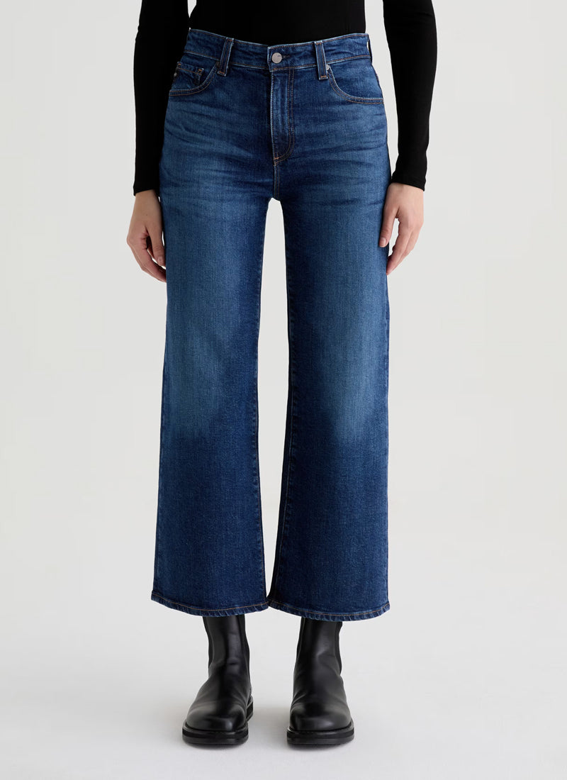 Saige Wide Leg Crop Jeans by AG Jeans at Andrews