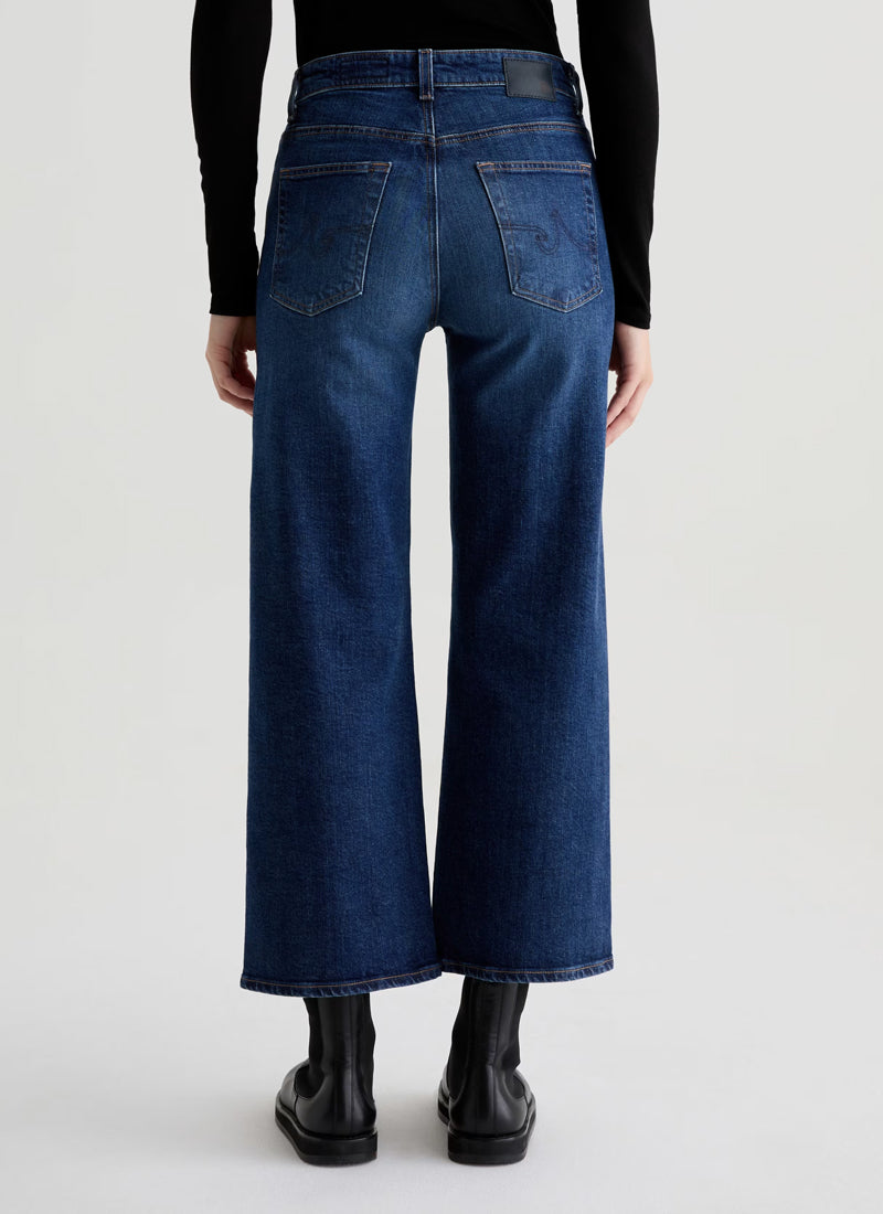 Saige Wide Leg Crop Jeans by AG Jeans at Andrews
