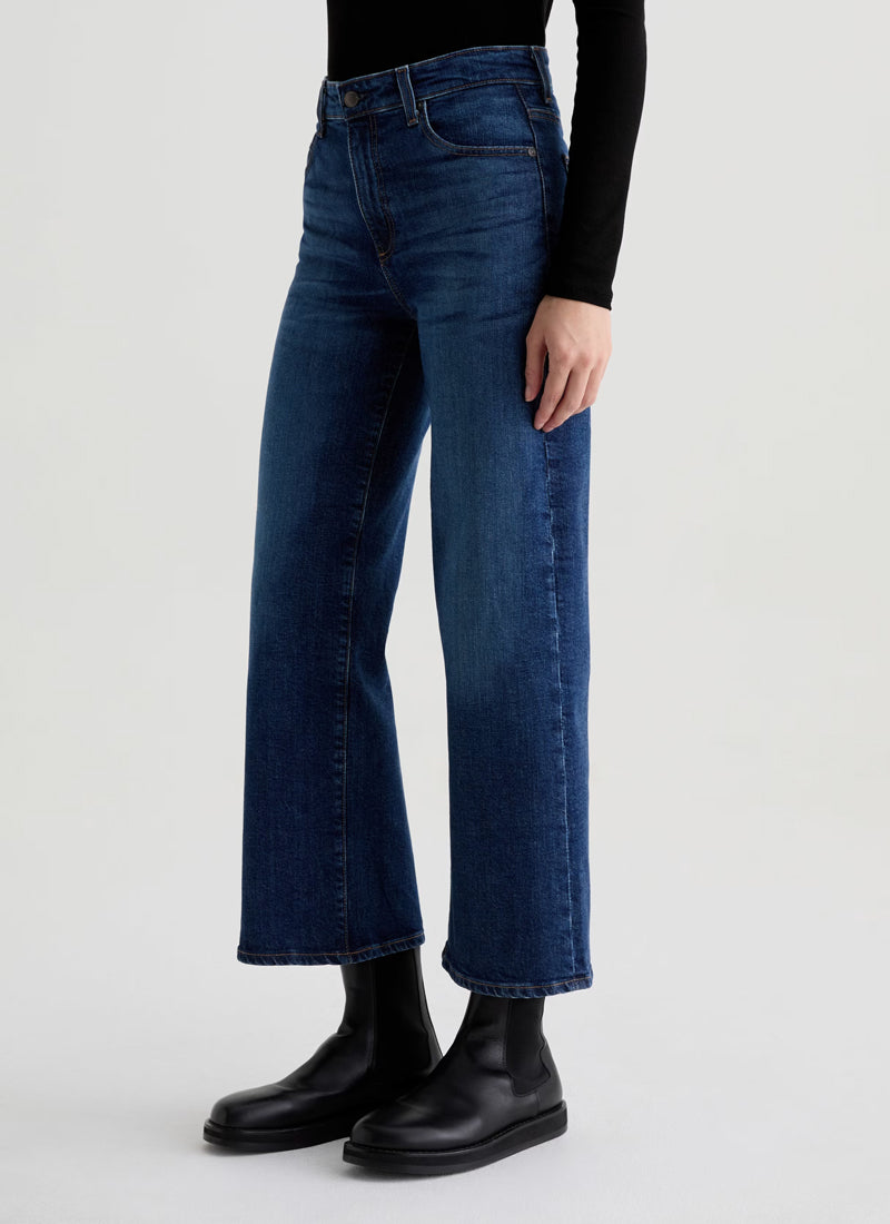 Saige Wide Leg Crop Jeans by AG Jeans at Andrews