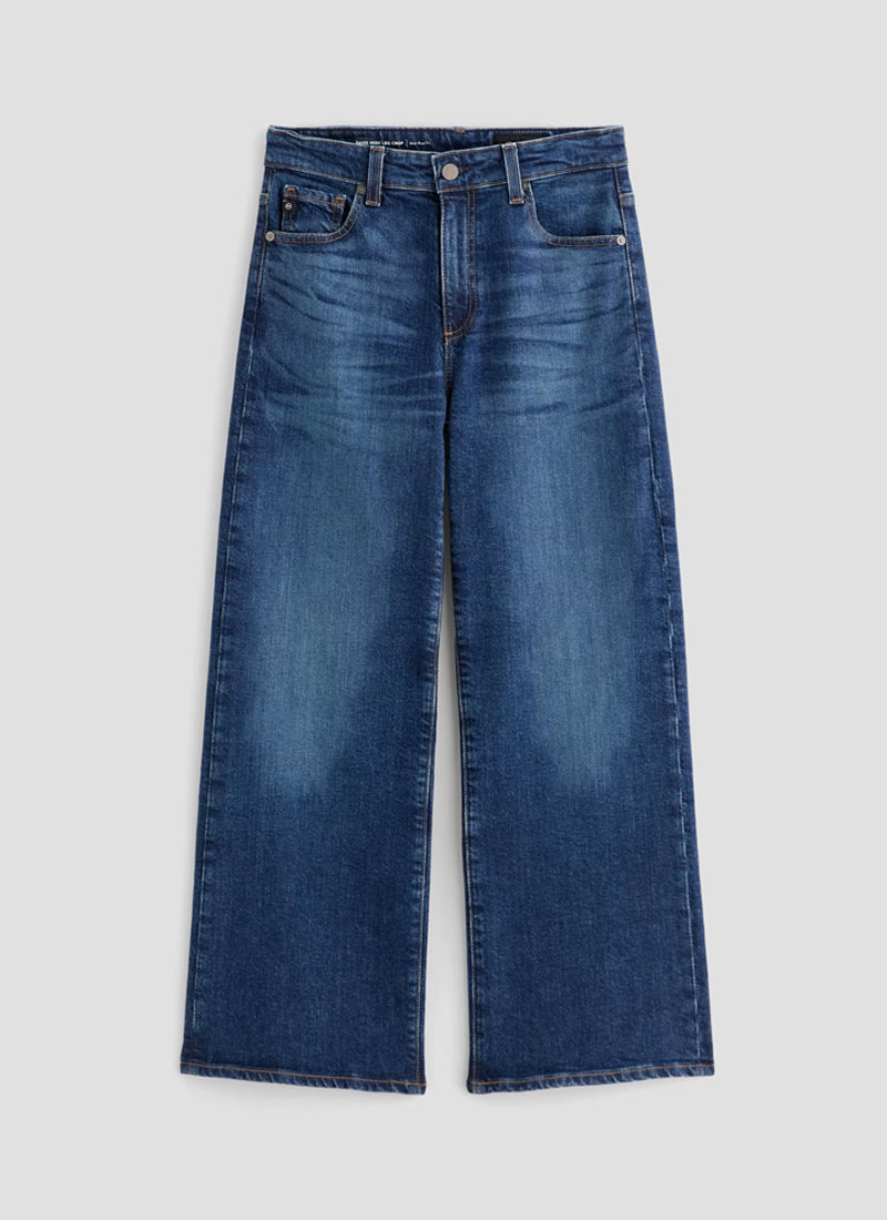 Saige Wide Leg Crop Jeans by AG Jeans at Andrews