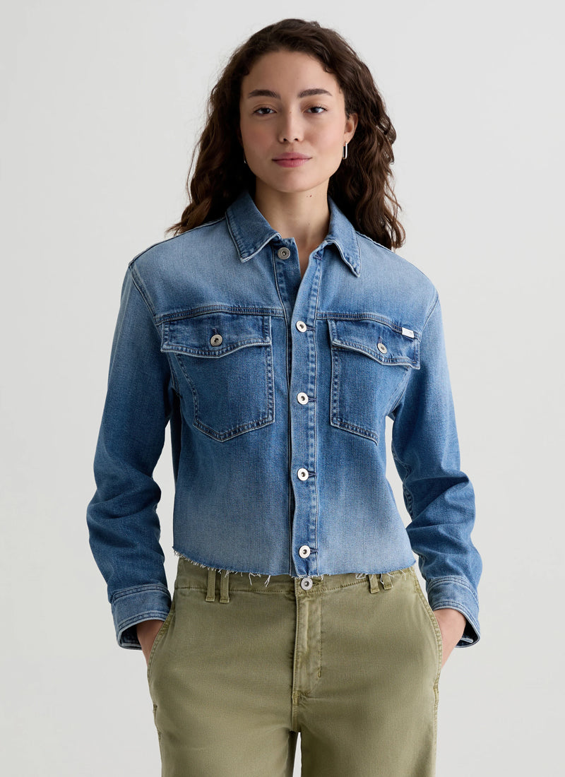 AG Jeans Valleta Utility Shirt Jacket