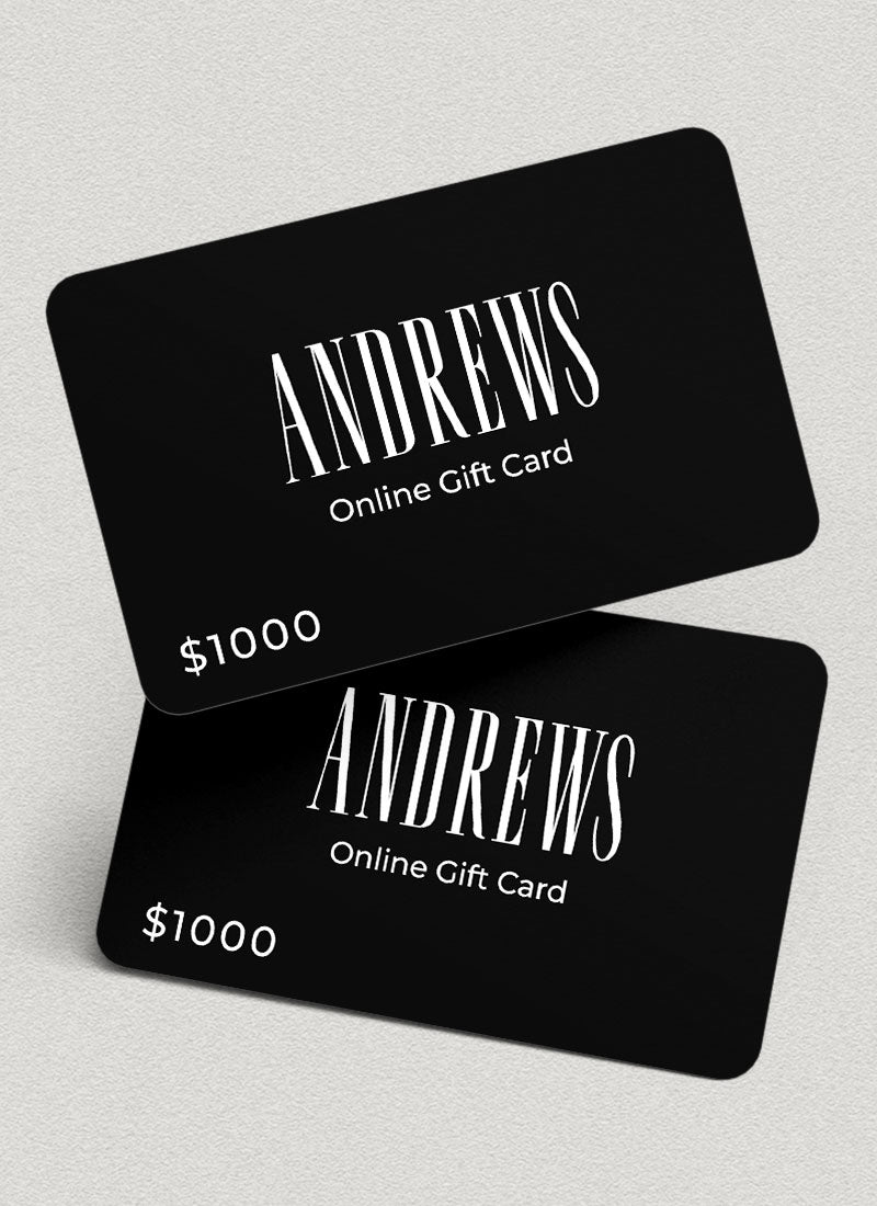 Andrews Online Gift Card