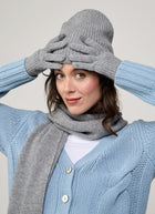  Cashmere set – glove & beanie by Andrews 
