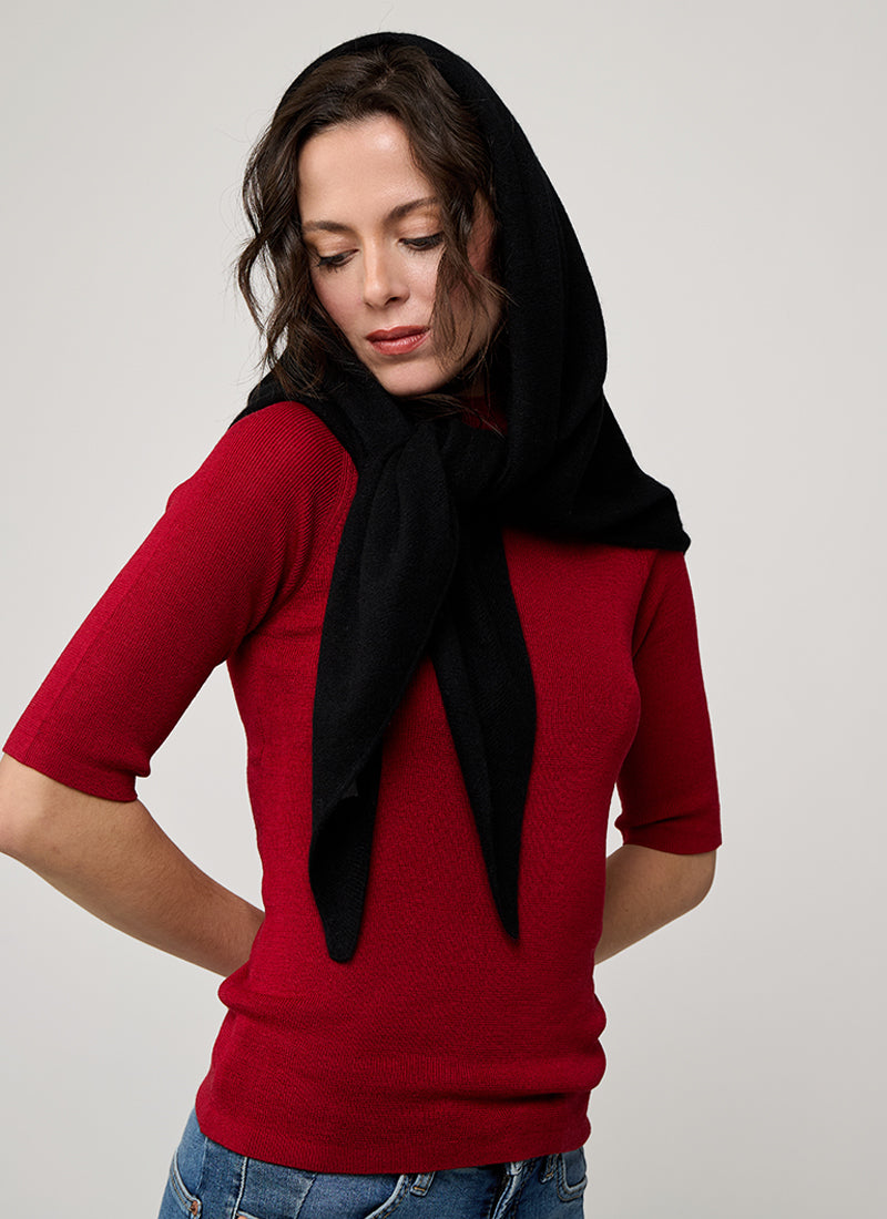  Cashmere Triangle Scarf by ANDREWS 