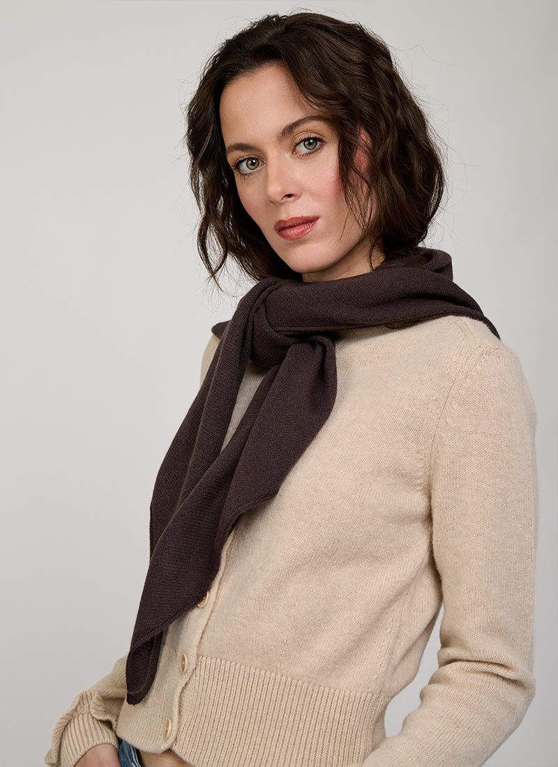 Cashmere Triangle Scarf by Andrews