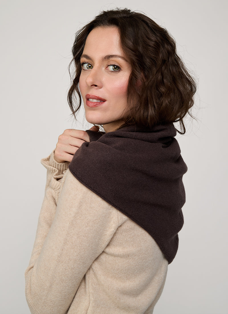 Cashmere Triangle Scarf by Andrews