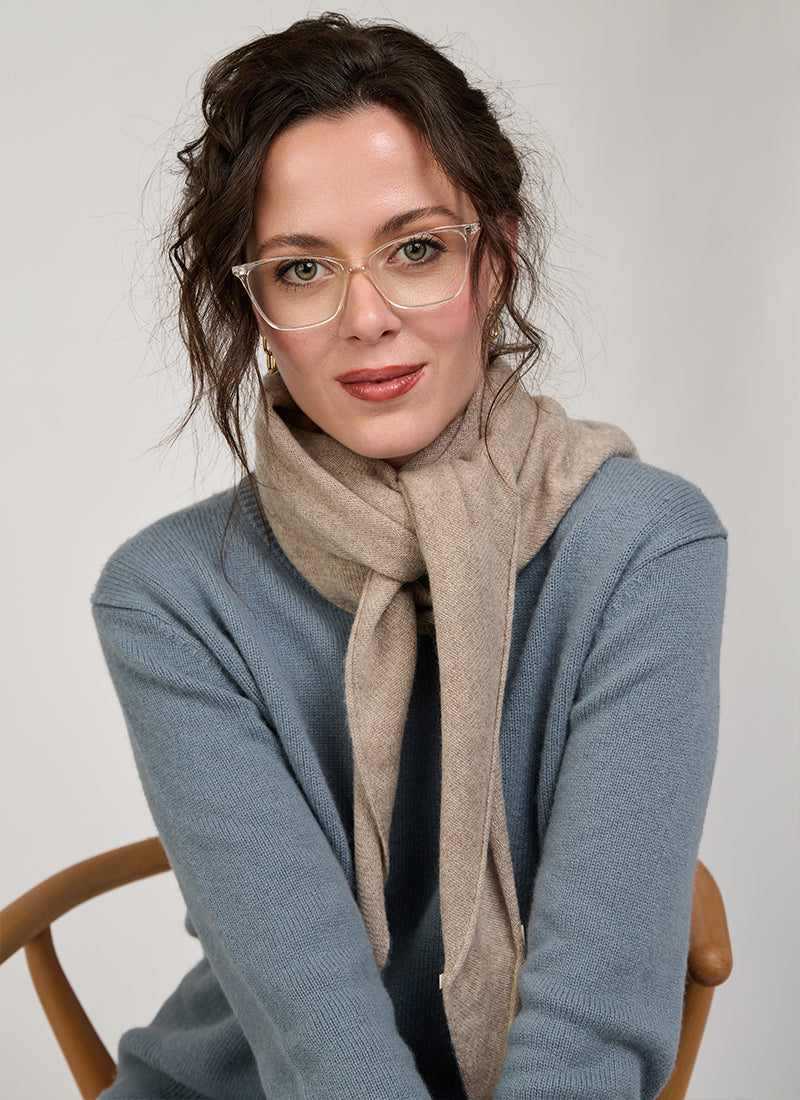  Cashmere Triangle Scarf by Andrews 